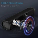 TOPVISION TV Sound Bar with Subwoofer – Bluetooth 5.0
