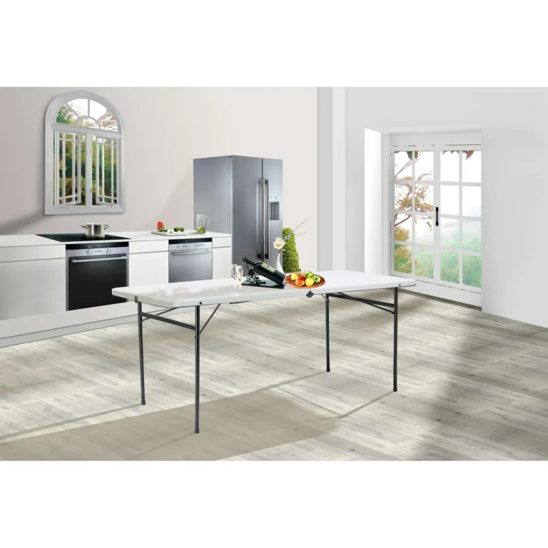 Mainstays 6 Foot Bi-Fold Plastic Folding Table