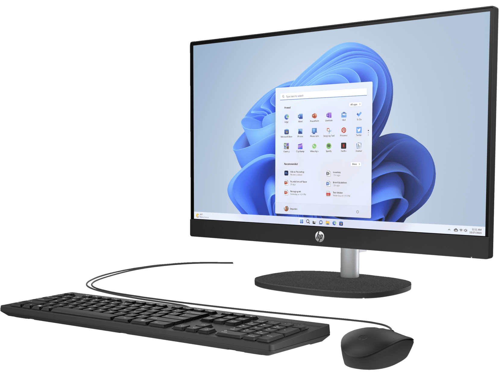 HP Essential All-in-One Computer 23.8&quote; FHD Intel Core Ultra 7, 16 GB; 1 TB SSD