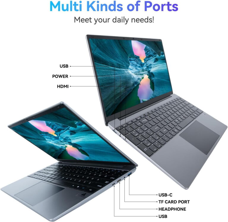 15.6”Laptop 12GB DDR4 512GB SSD, Quad-Core Intel Celeron N5095 Processors, 1080P Ips Fhd Display Laptop Computer, Numeric Keypad,Bluetooth 4.2, 2.4/5G Wifi