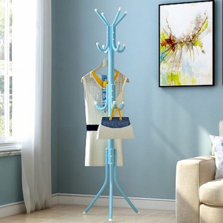 68.9×17.7in Metal Coat Rack Assembled Living Room Floor Hat Clothing Display Stand Home Furniture Multi Hooks Hanging Clothes