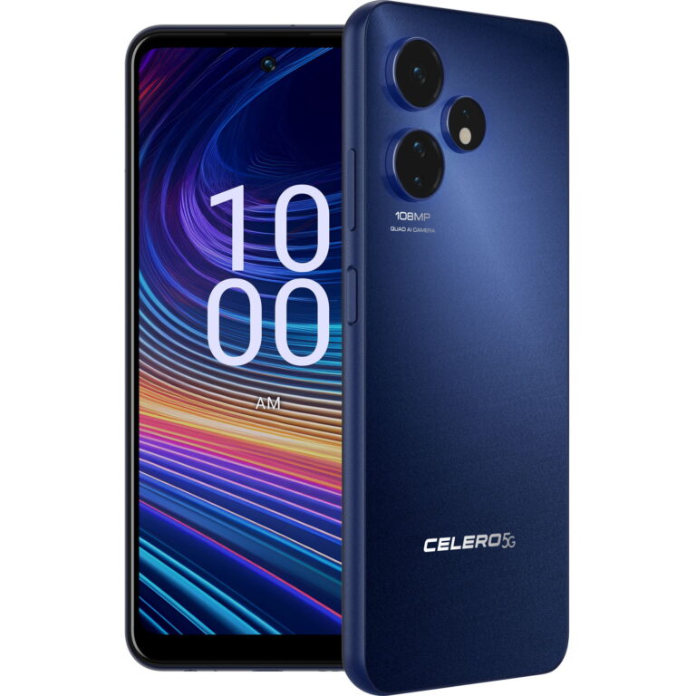 Boost Mobile Celero 5G+, 256GB, Blue – Prepaid Phone [Locked to Boost Mobile]