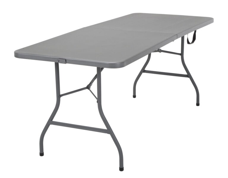 Cosco 6 Foot Premium Folding Table, White Speckle