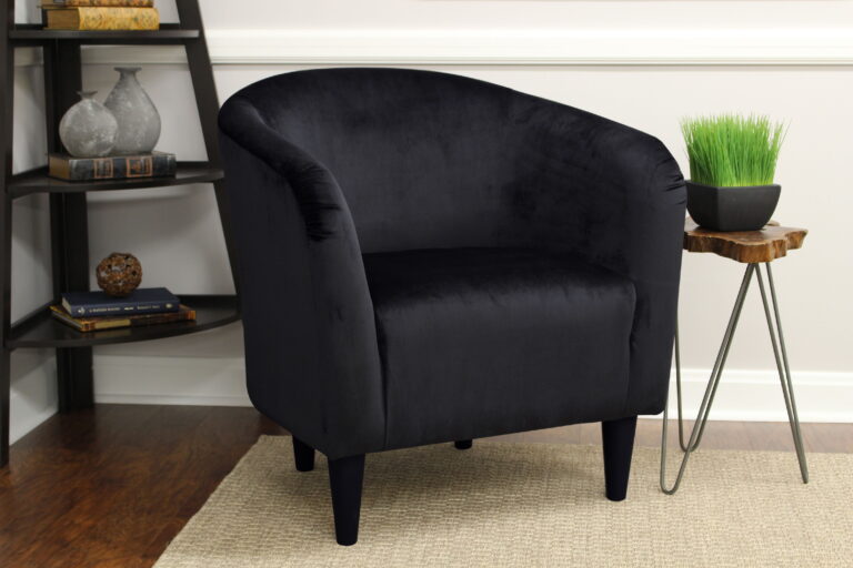 Mainstays Microfiber Tub Accent Chair