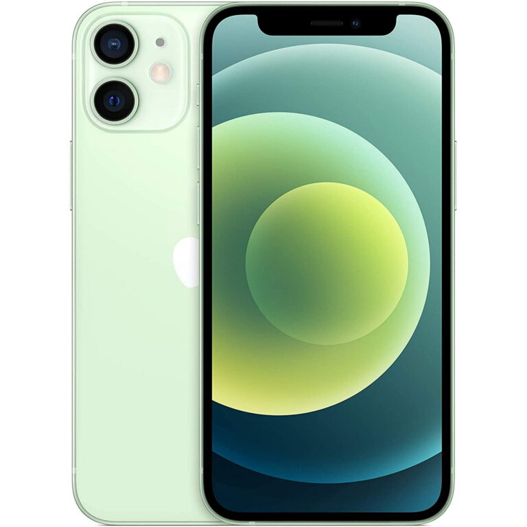 Restored Apple iPhone 12 mini – Fully Unlocked – 64 GB Green (Refurbished)