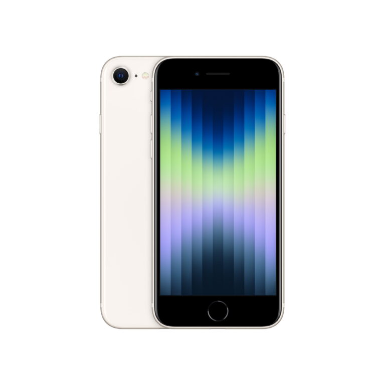 Straight Talk Apple iPhone SE3, 64GB, Midnight – Prepaid Smartphone [Locked to Straight Talk]