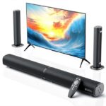 VEAT00L 2.2ch 100W Sound Bar – Bluetooth 5.0, 3D Surround