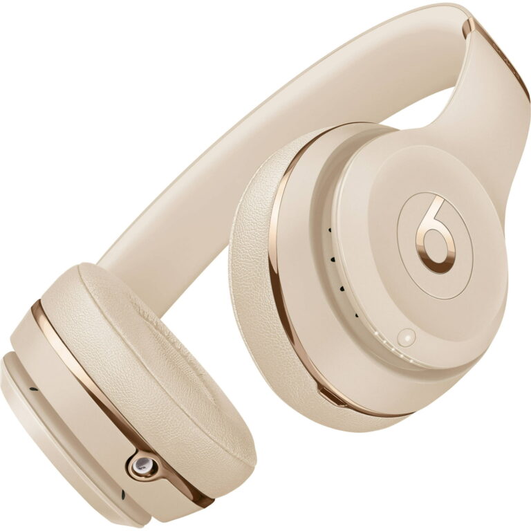 Refurbished Beats Solo3 Wireless – Satin Gold Headphones