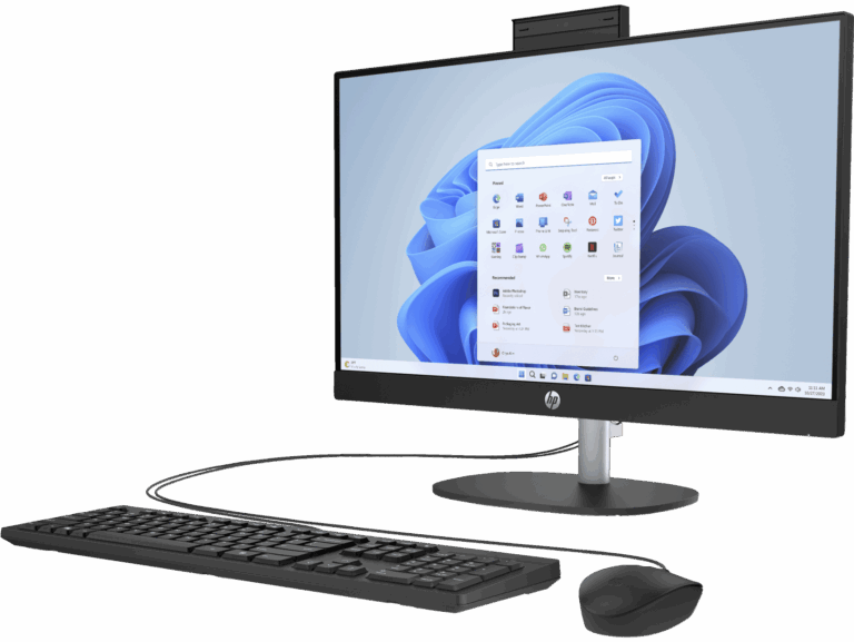 HP Essential All-in-One Computer 23.8&quote; FHD AMD Ryzen 5, 16 GB; 1 TB SSD  Windows
