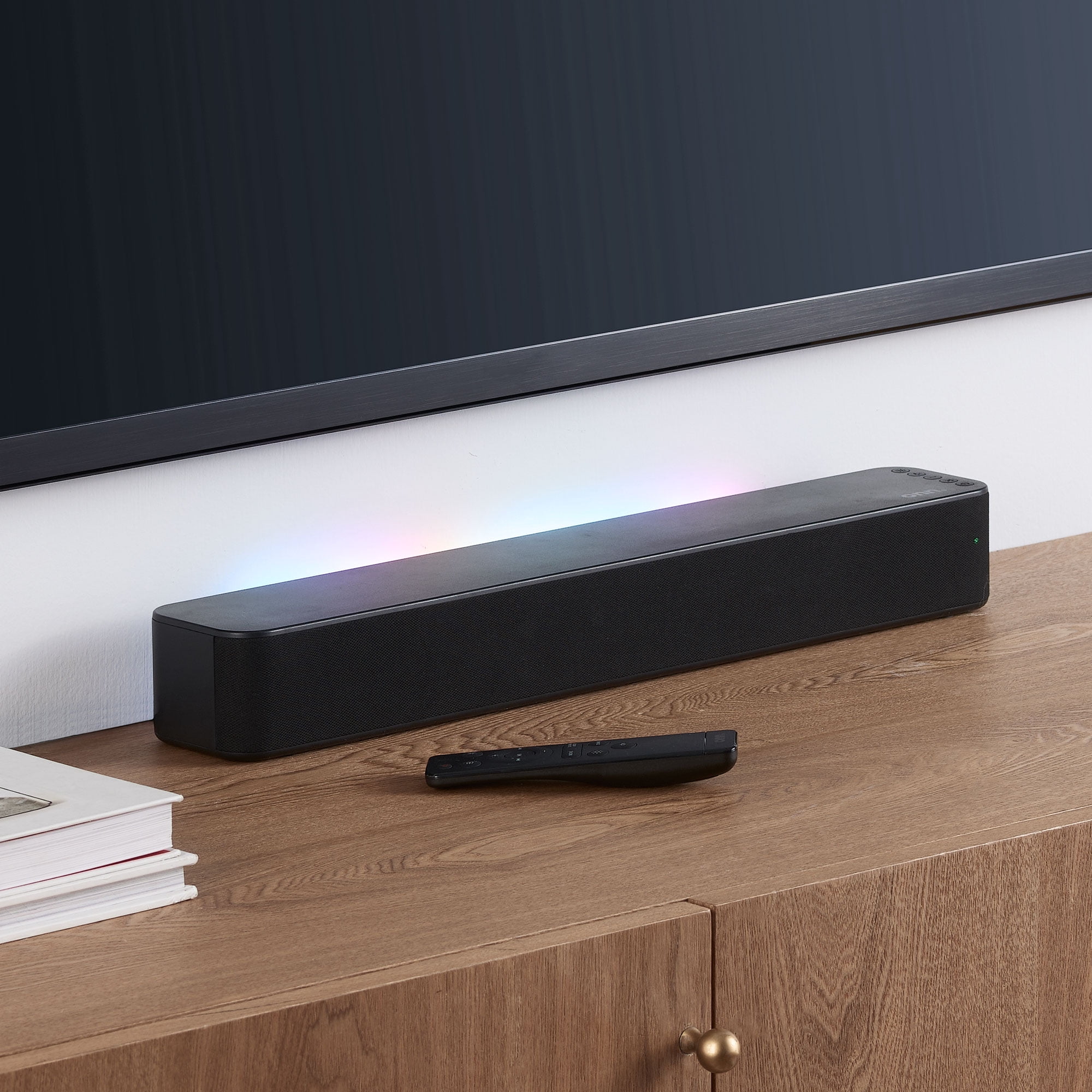 onn. 20&quote; LED Soundbar with 2 Internal Speakers